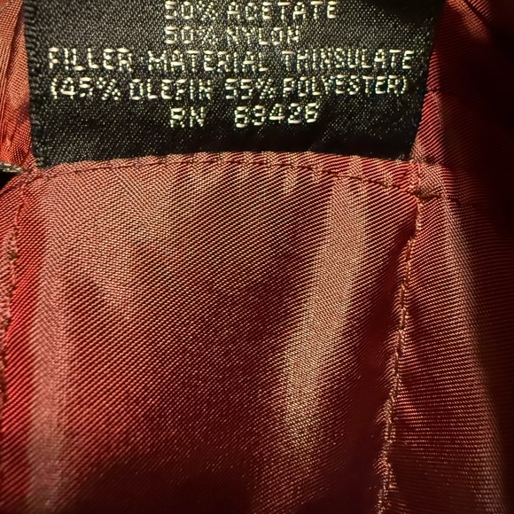 Vintage Wilsons Leather Black Belted Cafe Racer Moto Jacket Medium - Picture 12 of 13